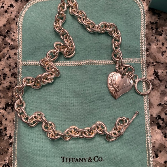 Tiffany and Co. Silver necklace - Picture 1 of 2